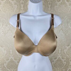 Soma Size 36DD Nude Color Bra Vanishing Back Full Coverage Plain Front Adj Strap